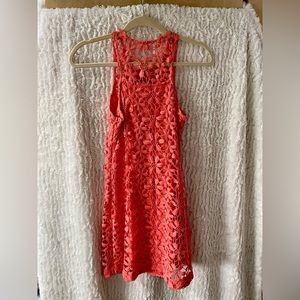 Hollister crochet dress